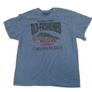 Vtg Christmas Vacation shirt National Lampoons Warner Bros tag Griswold
